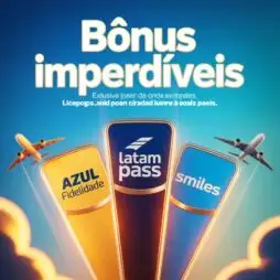 Confira as oportunidades para aproveitar pontos Ultravioleta: bônus imperdíveis na Azul Fidelidade, LATAM Pass e Smiles