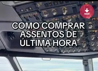 Como comprar o assento de última hora que a companhia aérea não conseguiu vender